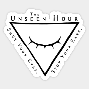 The Unseen Hour Logo Sticker